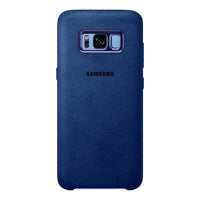 Thumbnail for Samsung Galaxy S8 plus Alcantara back Cover - Blue new