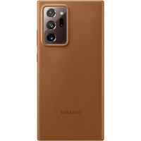 Thumbnail for Samsung Leather Cover Case for Galaxy Note 20 Ultra - Brown