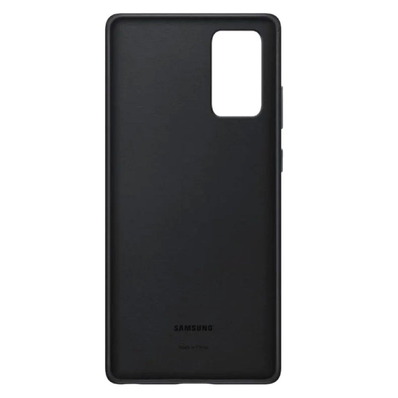 Leather Cover Case for Galaxy Note20 - Black