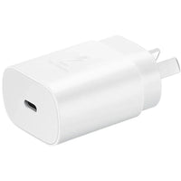 Thumbnail for Samsung 25W Travel Adapter - No Cable - White