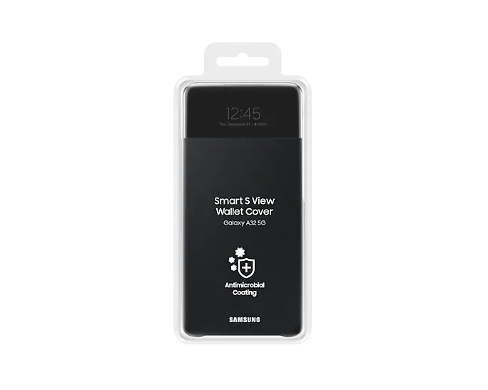 Samsung Galaxy A32 5G Smart S-View Wallet Cover - Black