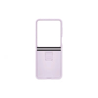 Thumbnail for Samsung Silicone Case with Ring for Galaxy Z Flip5 - Lavender