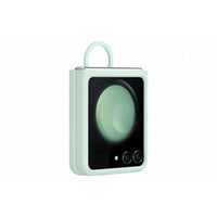 Thumbnail for Samsung Silicone Case with Ring for Galaxy Z Flip5 - Ocean Green