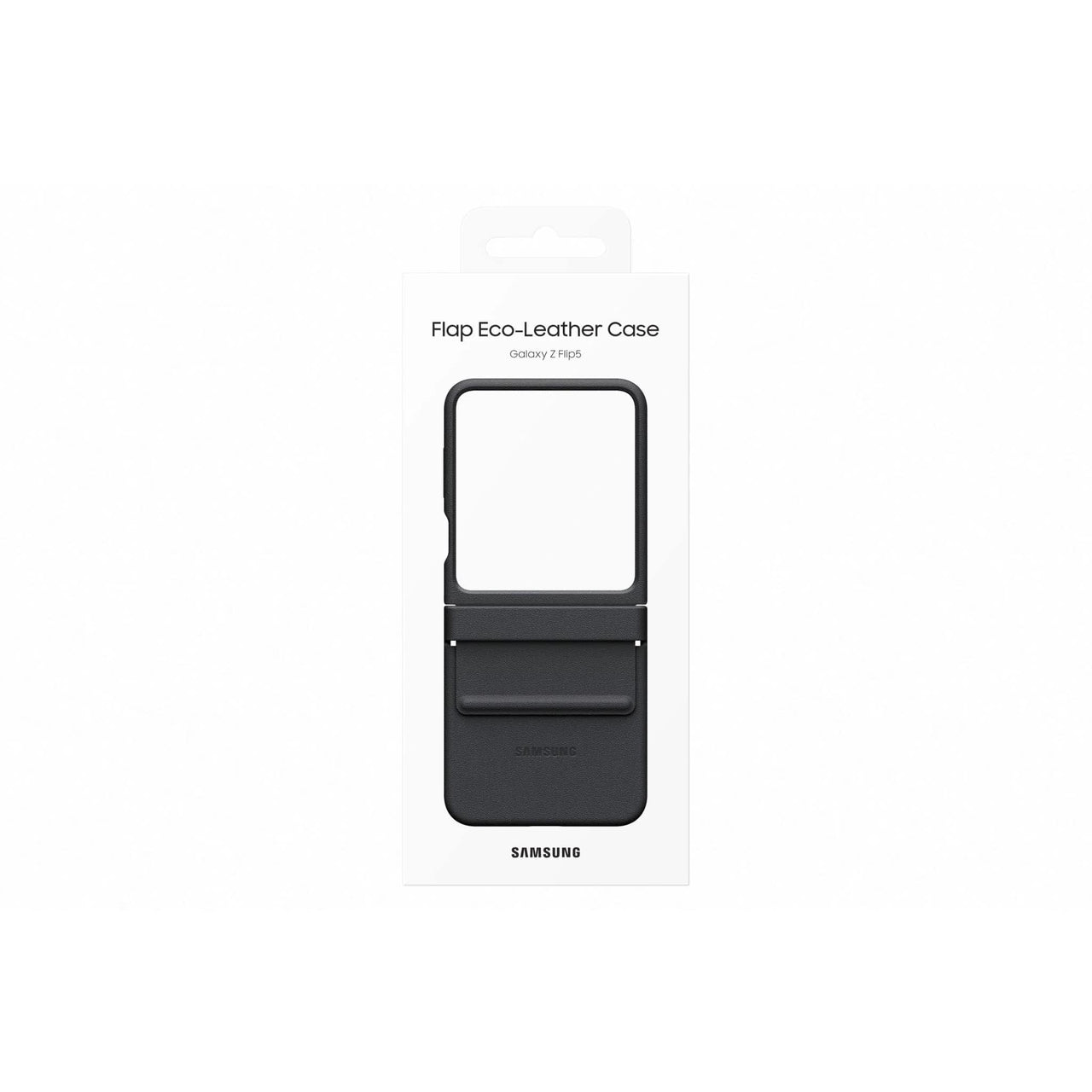 Samsung Flap ECO-Leather Case for Galaxy Z Flip5 - Black