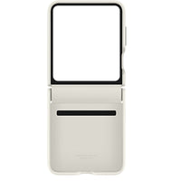 Thumbnail for Samsung Flap ECO-Leather Case for Galaxy Z Flip5 Case - Cream