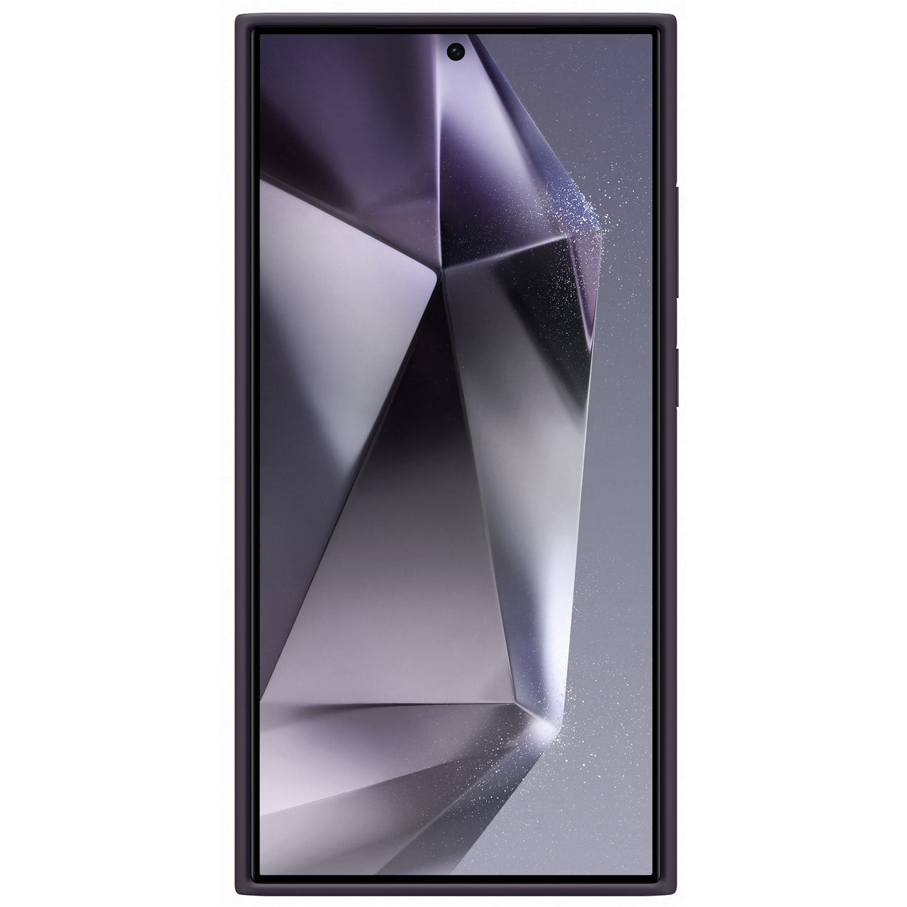 Samsung Silicone Case for Galaxy S24 Ultra - Dark Violet