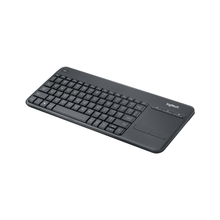 Logitech K400 Plus Wireless Touch Keyboard - Black