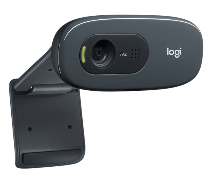 Logitech HD C270 720p Webcam - Black