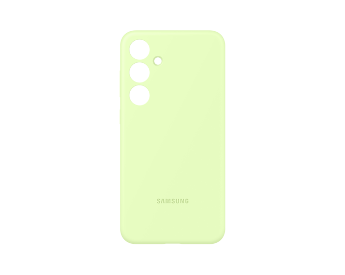 Samsung Silicone Case for Galaxy S24+ - Light Green