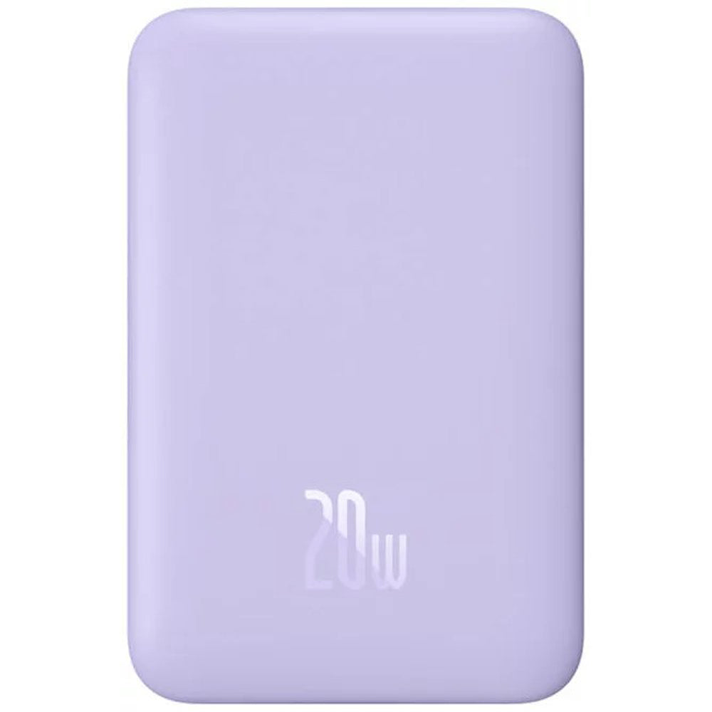 Baseus Magnetic Mini air Wireless Fast Charge Power Bank 10000mAh 20W - Purple
