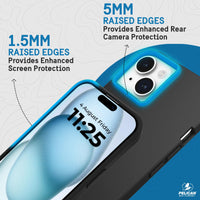 Thumbnail for Pelican Ranger Protective Slim Case for iPhone 15/14/13 - Black