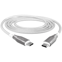 Thumbnail for Cygnett Armoured USB-C to USB-C Cable 3M - White