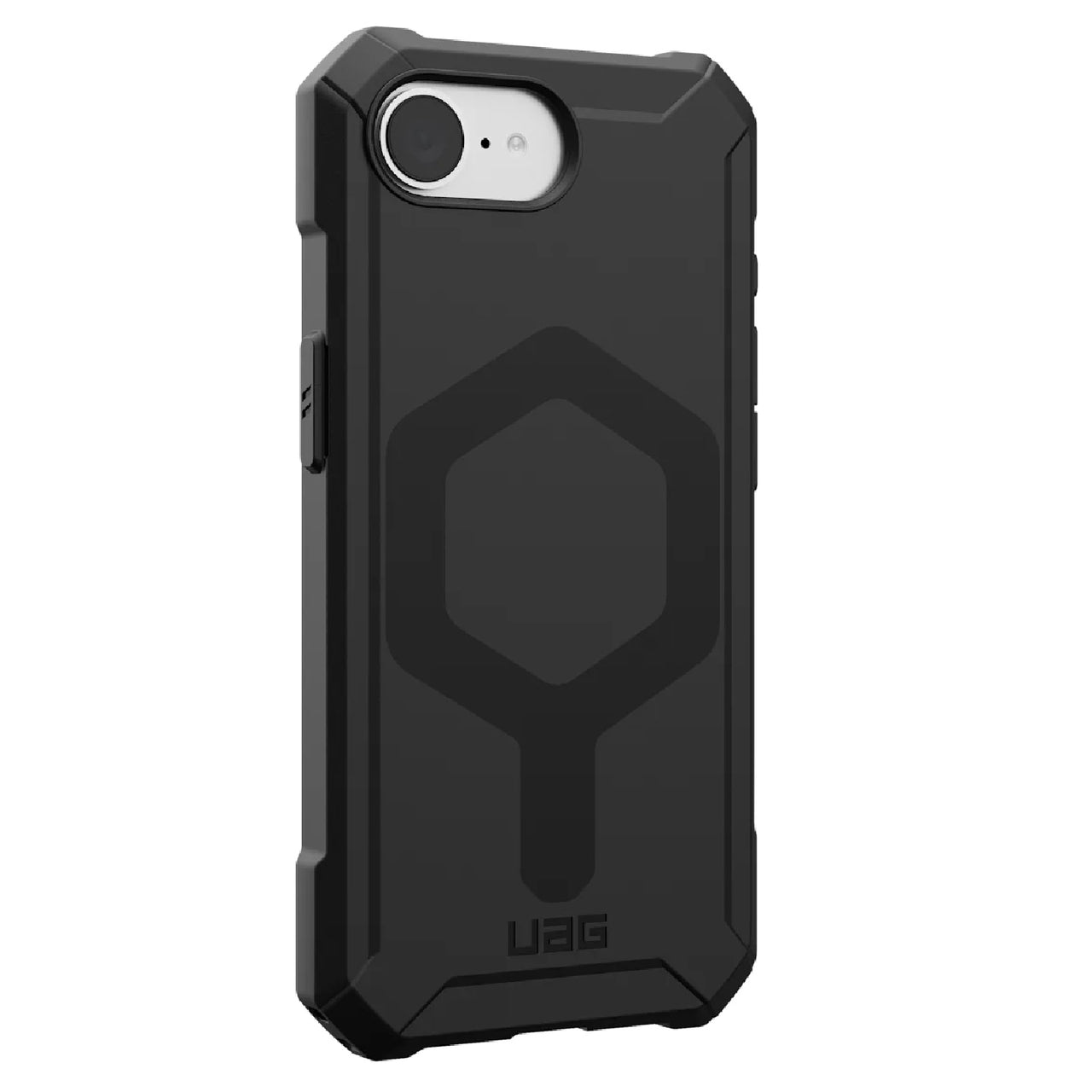 UAG Essential Armor MagSafe Rugged Case for iPhone 16e - Black 15ft Drop Protection, Slim, Sleek