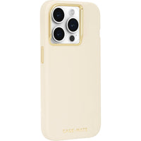 Thumbnail for Case-Mate Silicone MagSafe Case For iPhone 15 Pro - Beige