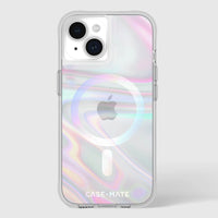 Thumbnail for Case-Mate Soap Bubble MagSafe Case For iPhone 15 Plus - Iridescent