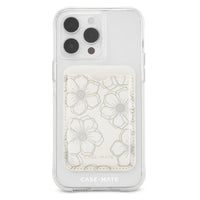 Thumbnail for Case-Mate Magnetic Card Holder For MagSafe - Floral Gems