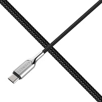 Thumbnail for Cygnett Armoured USB-C to USB-C (USB 2.0) Cable (1m) - Black