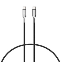 Thumbnail for Cygnett Armoured USB-C to USB-C (USB 2.0) Cable (1m) - Black