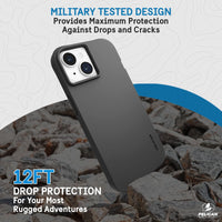 Thumbnail for Pelican Ranger Protective Slim Case for iPhone 15/14/13 - Black