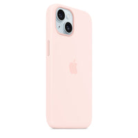 Thumbnail for Apple Silicone Case with MagSafe for iPhone 15 - Light Pink