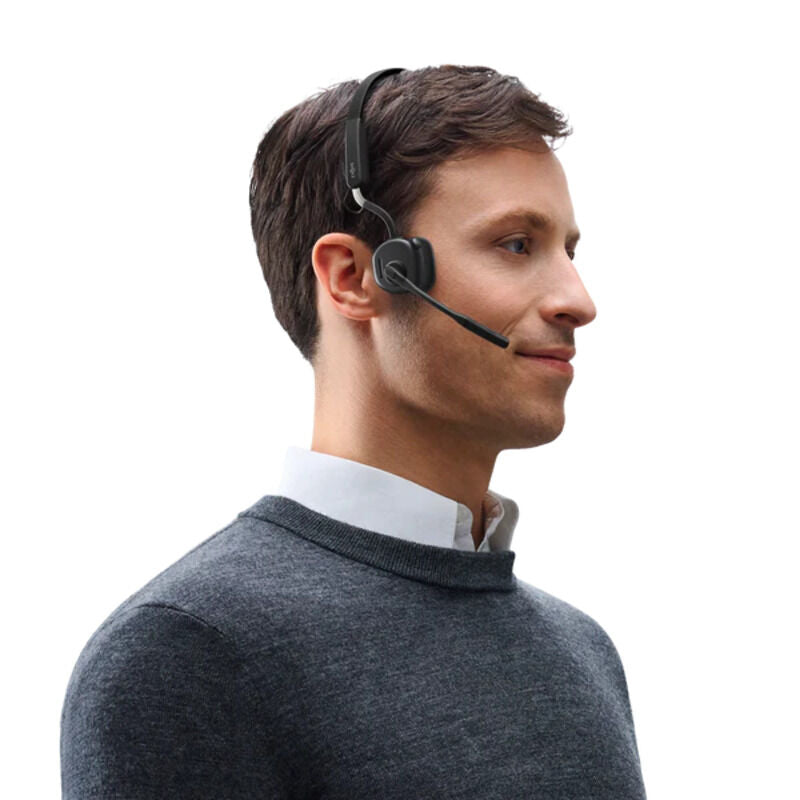 Shokz OpenMeet Wireless Bone Conduction Headset - Black