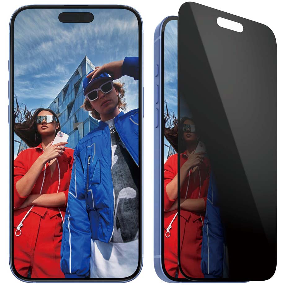 Panzer Glass Ultra-Wide Fit Privacy Screen Protector for iPhone 16 Plus / 15 Plus