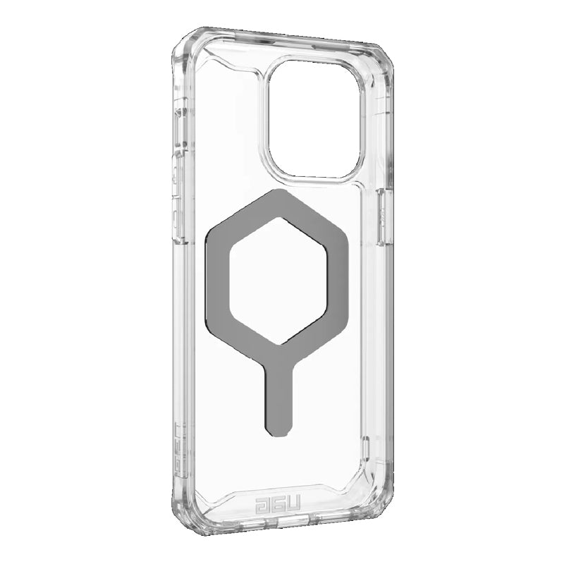 UAG Plyo MagSafe Case for Apple iPhone 15 Pro Max (6.7") -Ice/Silver