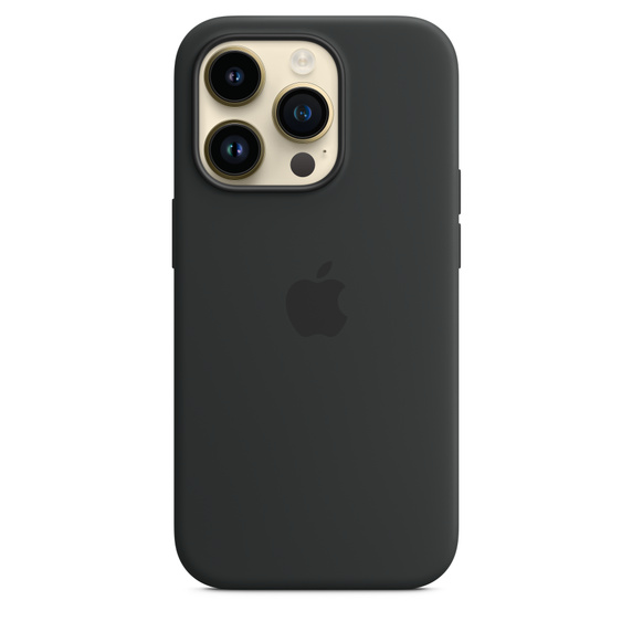 Apple iPhone 14 Silicone Case with MagSafe - Midnight Black
