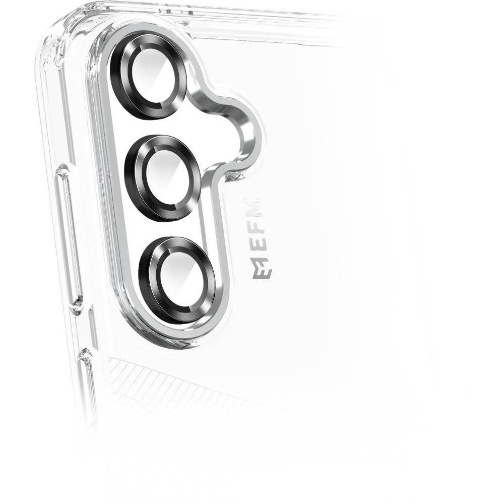 EFM Camera Lens Screen Armour for Galaxy S24+ Carbon
