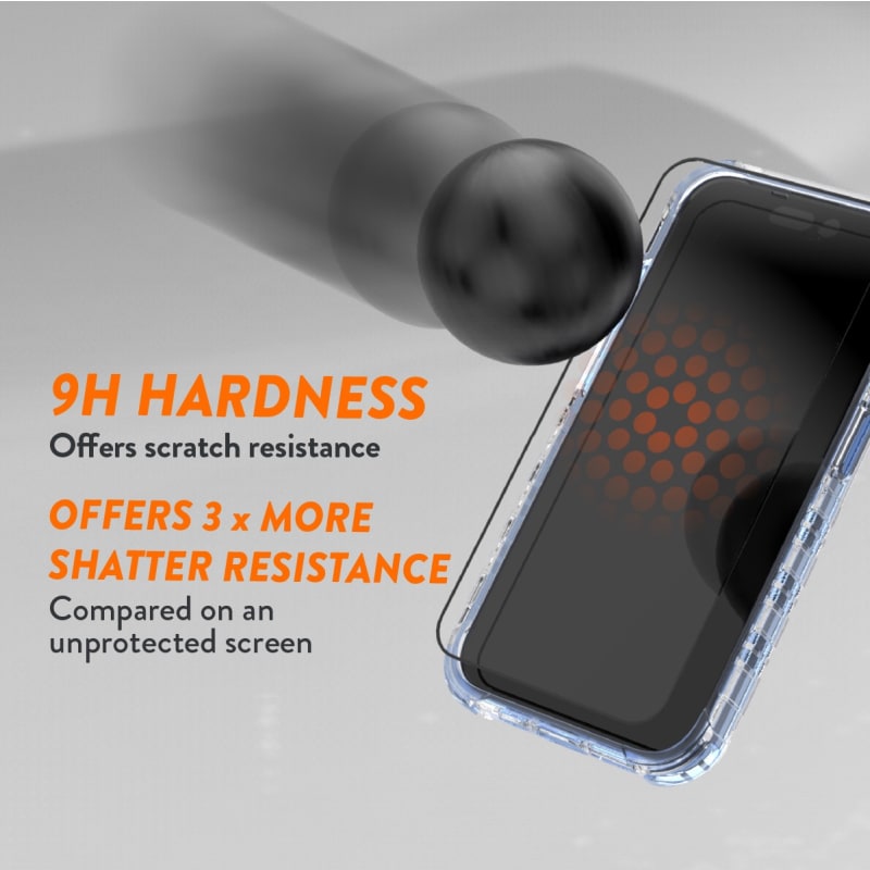 EFM Impact Glass Screen Armour For iPhone 15 Pro Max - Clear