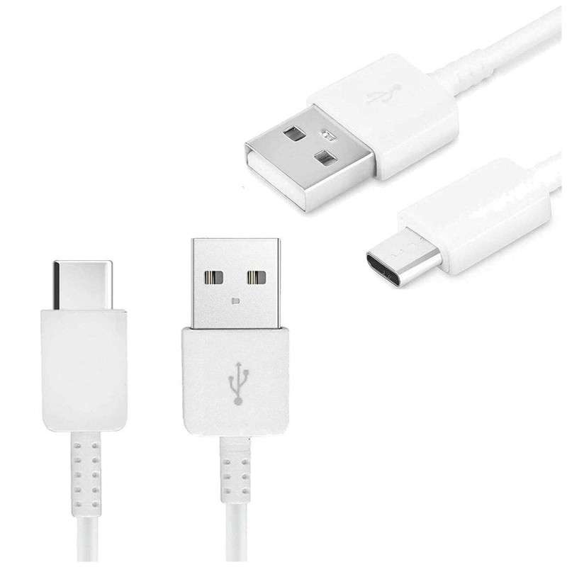 Samsung USB to Type-C Data / Charging Cable Cord (USB-A to USB-C) - White