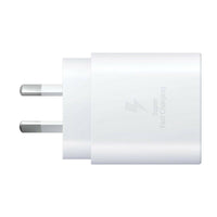 Thumbnail for Samsung 25W Travel Adapter - No Cable - White