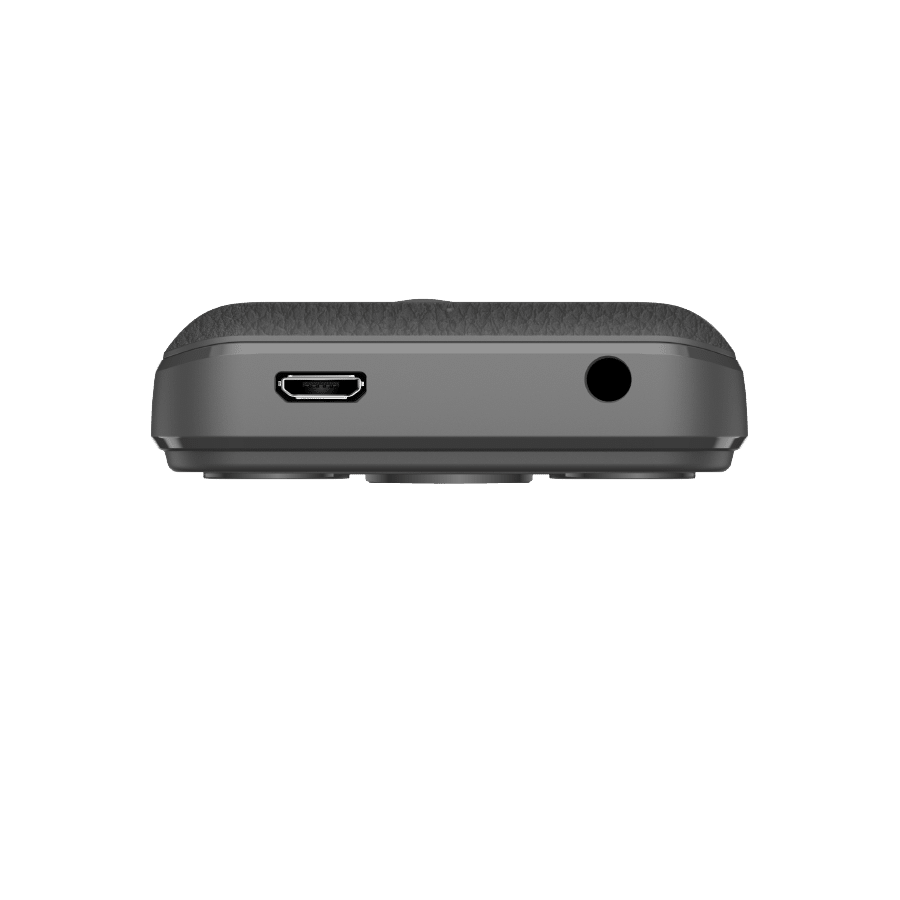 Aspera F48 (2.4'', 128MB, Big Button Keypad) Senior Friendly - Black/Grey