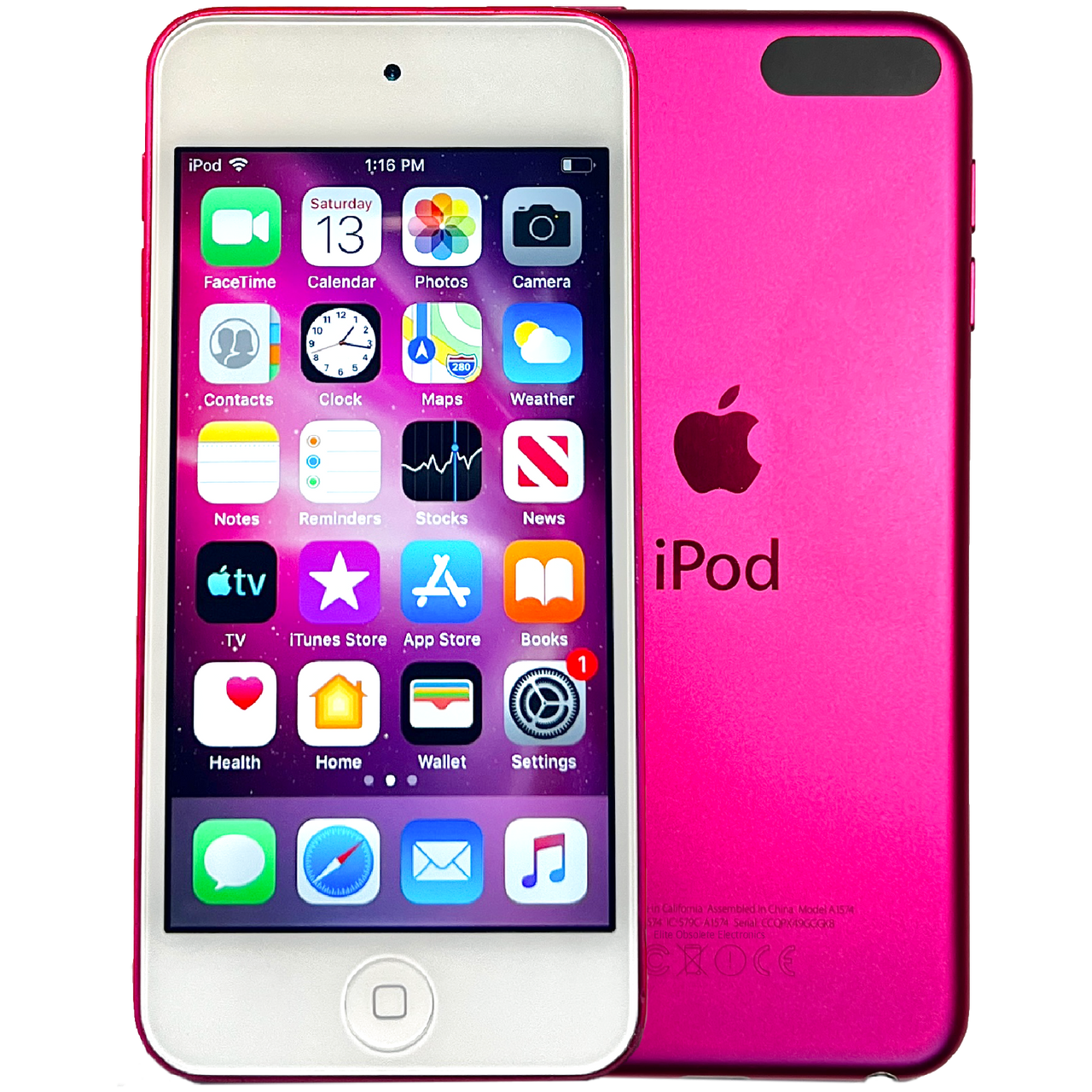 Ref Apple iPod Touch 6th Gen 128GB - Pink