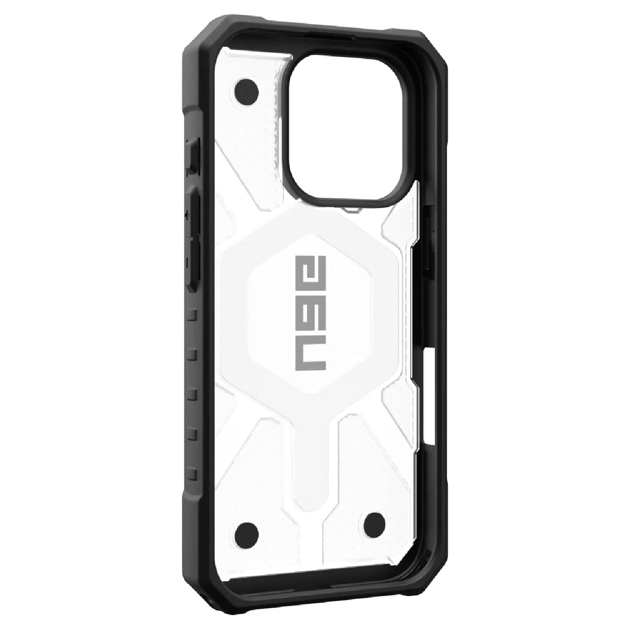 UAG Pathfinder Clear MagSafe Case for Apple iPhone 16 Pro (6.3")-Ice/Silver