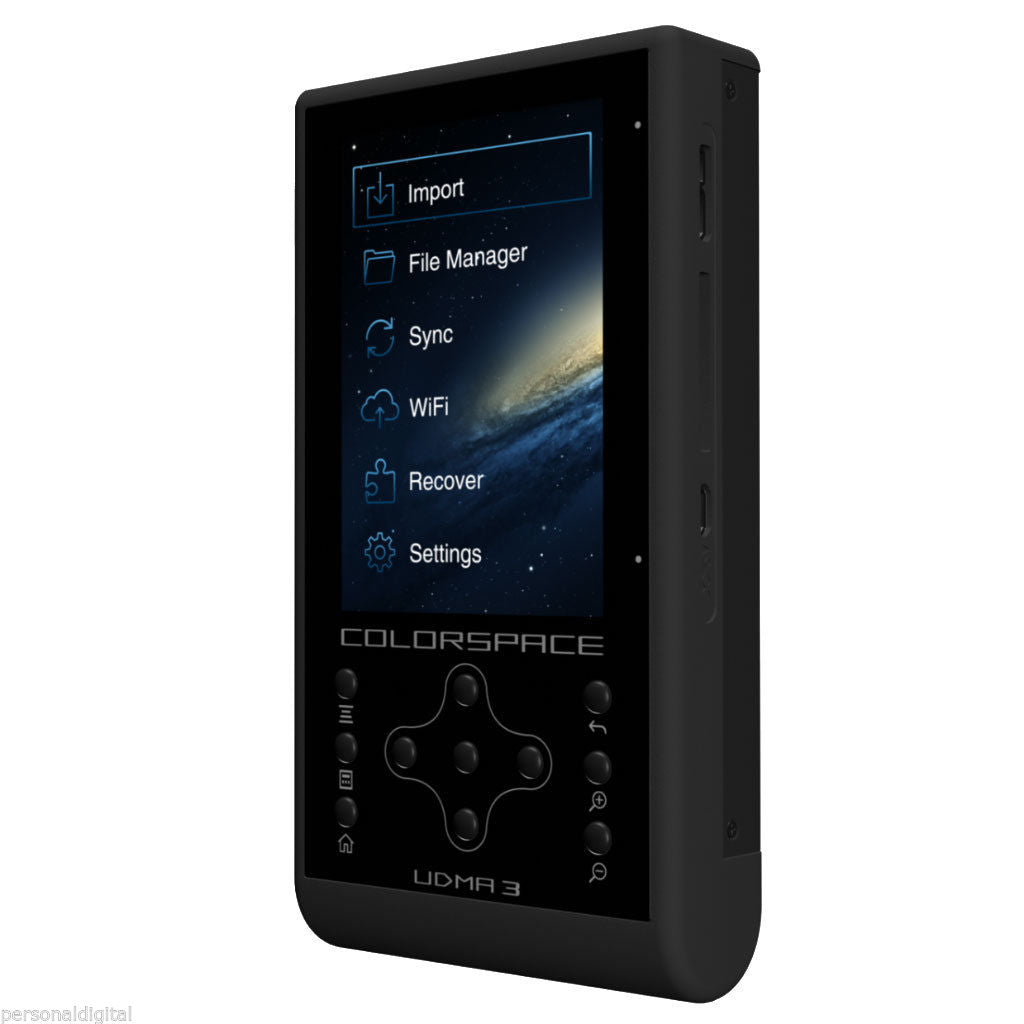 Sanho HyperDrive COLORSPACE UDMA3 1TB HDD Photo Camera Portable Backup