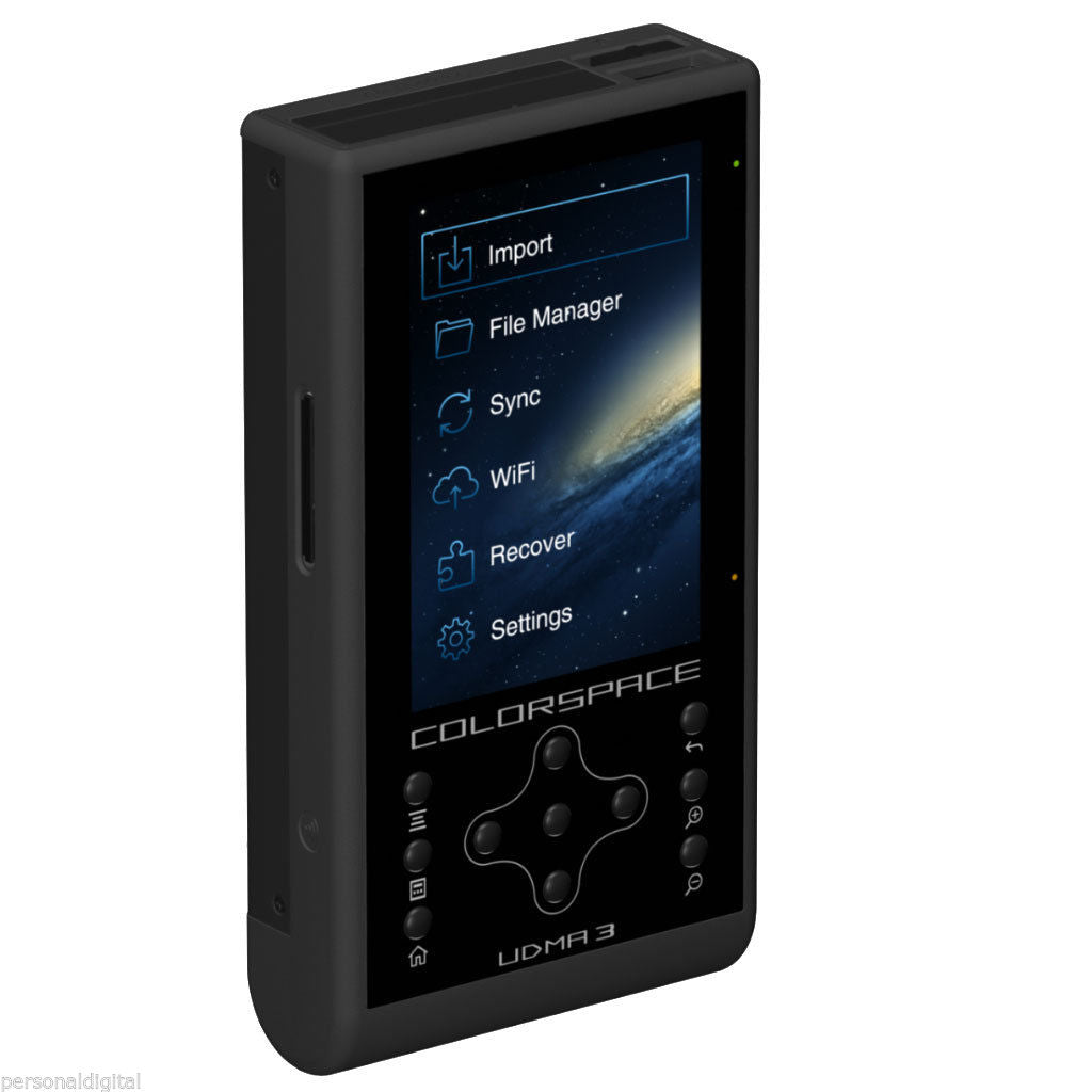 Sanho HyperDrive COLORSPACE UDMA3 1TB HDD Photo Camera Portable Backup