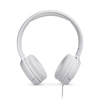 Thumbnail for JBL Tune 500 Wired on-ear headphones - White