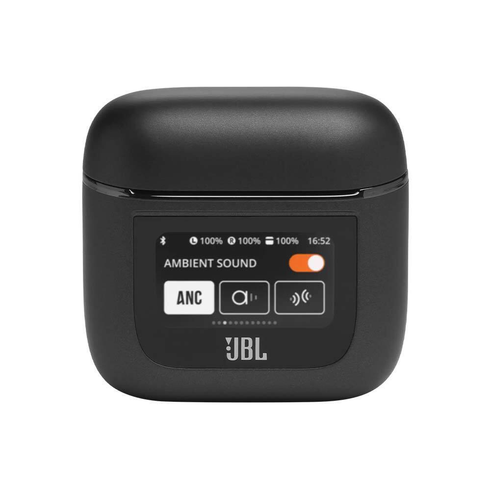 JBL Tour Pro 2 True Wireless Noise Cancelling Earbuds with Smart Case - Black