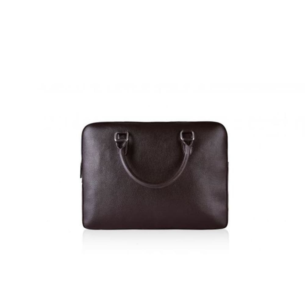 Leather United Laptop Bag - Brown (Genuine Leather)