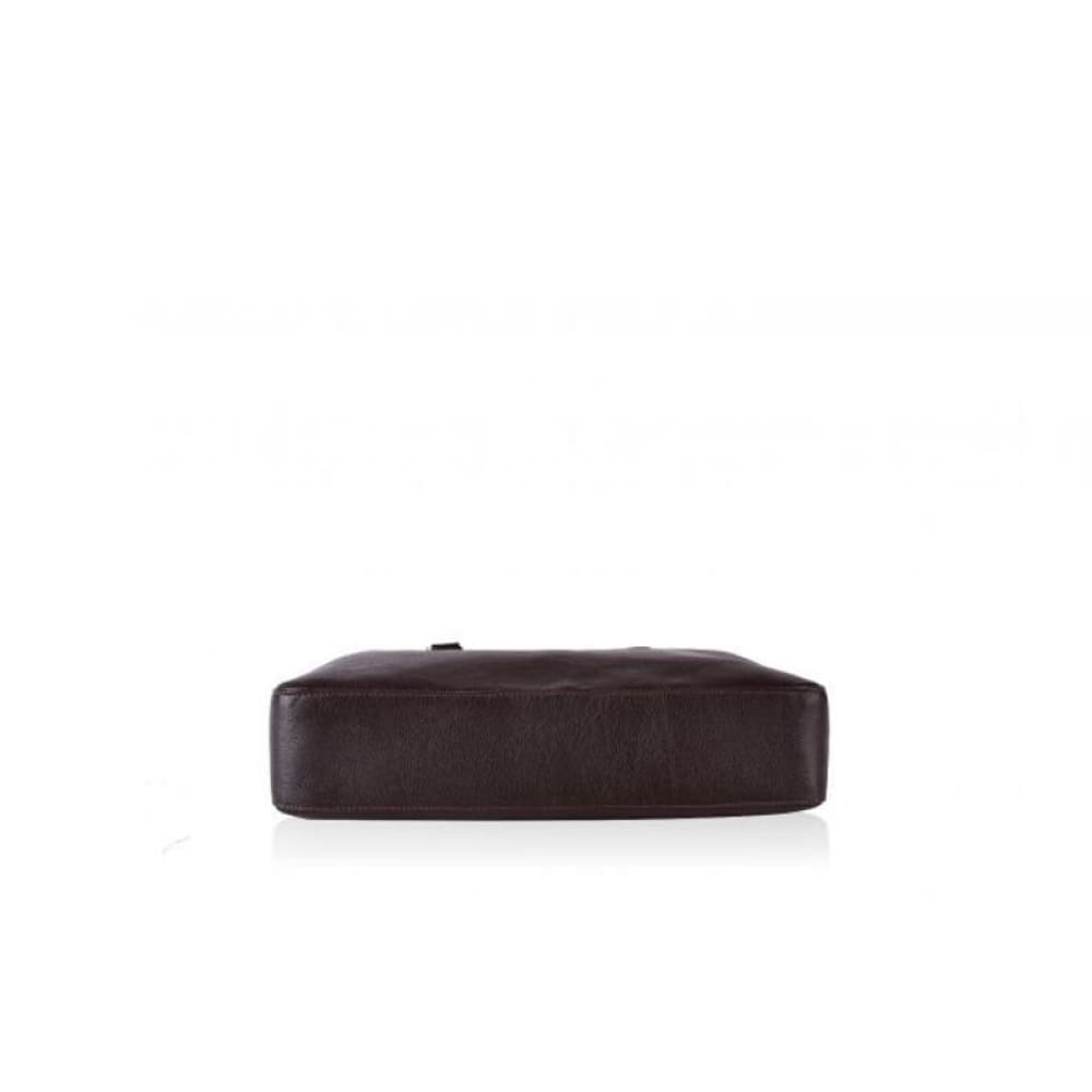 Leather United Laptop Bag - Brown (Genuine Leather)