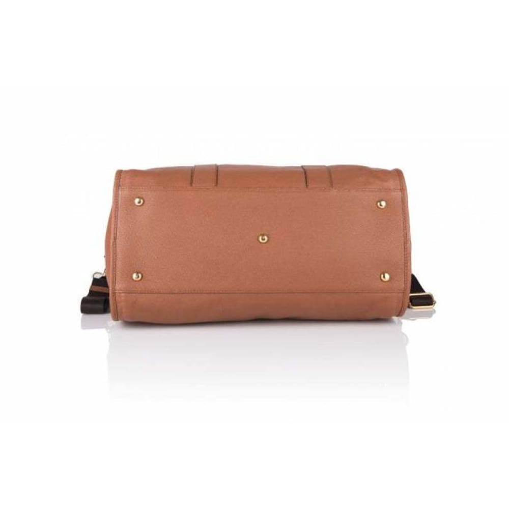 Leather United Weekender - Tan (Genuine Leather)