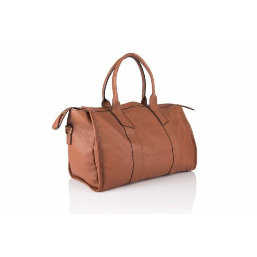 Leather United Weekender - Tan (Genuine Leather)