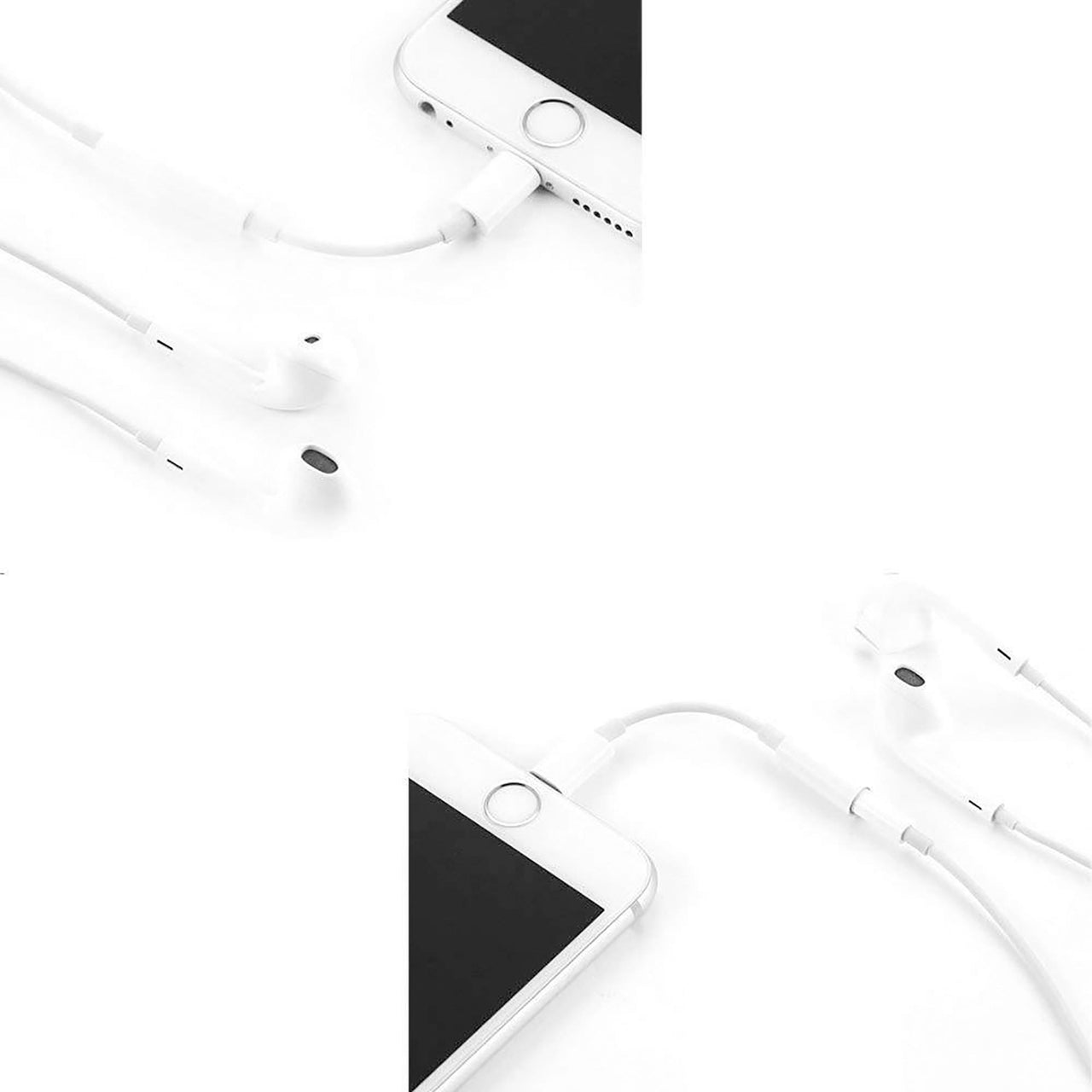 Apple Lightning to 3.5mm Headphone Jack Adapter - White