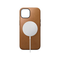 Thumbnail for Nomad Leather Phone Case for iPhone 15 - English Tan - NMD