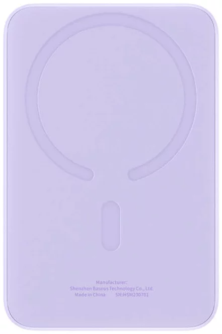 Baseus Magnetic Mini air Wireless Fast Charge Power Bank 10000mAh 20W - Purple