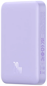 Thumbnail for Baseus Magnetic Mini air Wireless Fast Charge Power Bank 10000mAh 20W - Purple