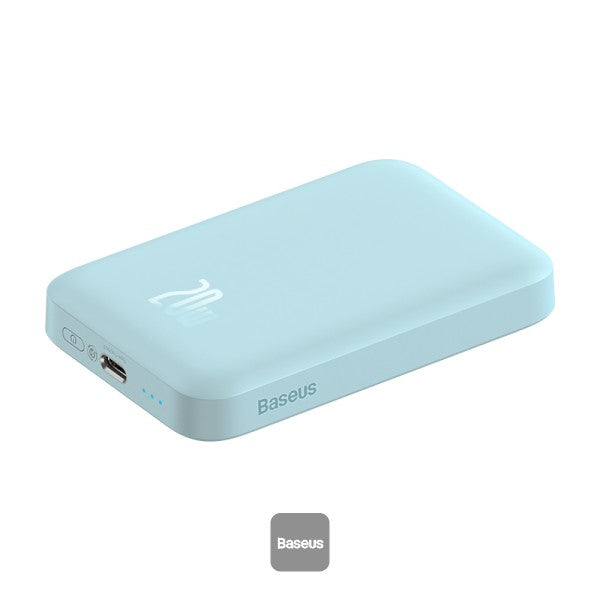 Baseus Magnetic Mini Wireless Charging Power Bank 6000mAh 20W (Overseas Edition) - Blue