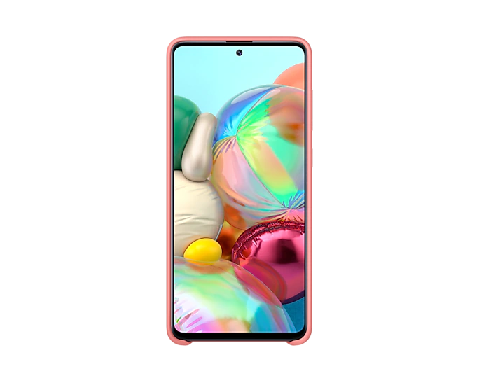 Samsung Galaxy A71 Silicone Cover - Pink