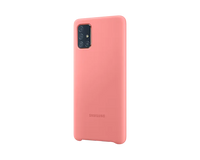 Thumbnail for Samsung Galaxy A71 Silicone Cover - Pink